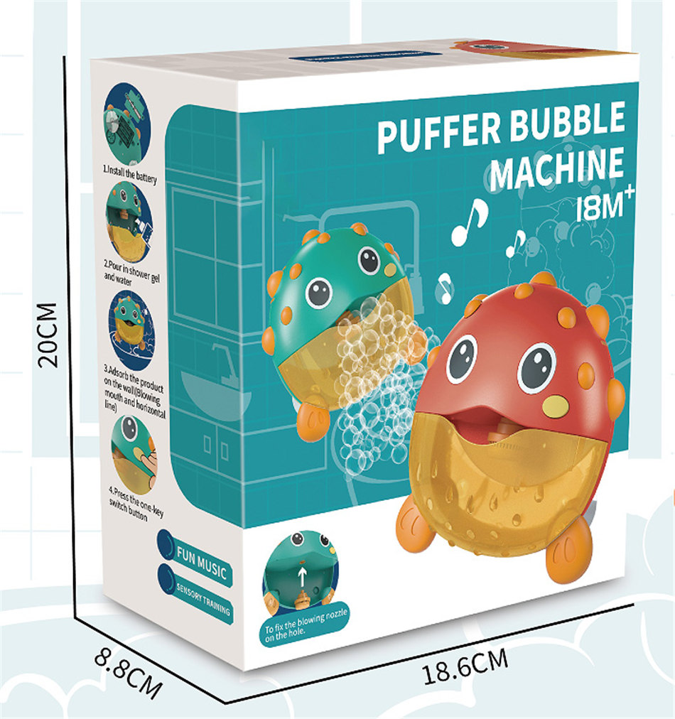Puffer Bubble Machine Bakeng sa Bana6